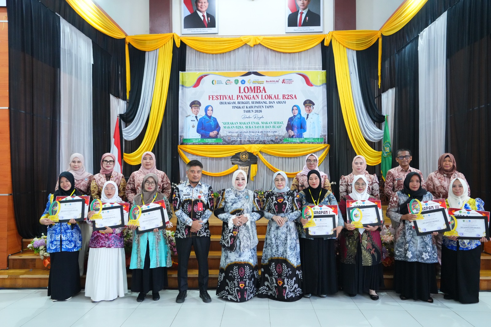 LOMBA FESTIVAL PANGAN LOKAL B2SA (BERAGAM, BERGIZI, SEIMBANG, DAN AMAN) TINGKAT KABUPATEN TAHUN 2026
